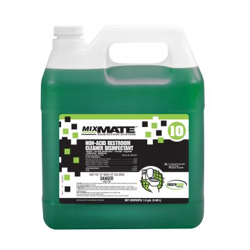 MixMATE™ #10 Non-Acid Restroom Cleaner & Disinfectant Concentrate 1.5 Gal