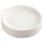 Gold Label Coated Paper Plates, 9" diameter, White, 100/PK, 10 PK/CS