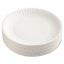 Green Label Paper Plates, 9" diameter, White, 100/PK, 12 PK/CS