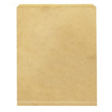 Merchandise Bag Plain 12X15 1C/2S 30#, 100% Kraft FSC Certified Recycled Paper, 1000/BN