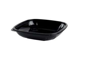 Super Bowl +  Square PETE Salad Bowls 24 Oz. Medium, Square Bowl