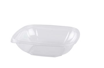 Super Bowl +  Square PETE Salad Bowls 32 Oz. Medium, Square Bowl