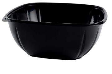 Super Bowl +  Square PETE Salad Bowls 160 Oz. Ex. Large, Square Bowl