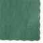 Solid Color Scalloped Edge Placemats, 9.5x13.5, Hunter Green, 1000/CS