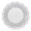 Cambridge Lace Doilies, Round, 8", White, 1000/CS