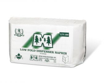 7420 Metro® 1-Ply Jr. Low Fold Napkin 16 Pack/CS