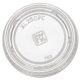 Portion Cup Lids, Fits 1.5 oz to 2.5 oz Cups, Clear, 125/Sleeve, 20 Sleeves/CS