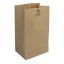 Self Opening Sack 1C/1S 20# Shorty Grocery 40# 100% Kraft FSC Certified Recycled Paper, 500/BN