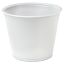 Polystyrene Soufflé; Portion Cups, 5.5 oz, Translucent, 250/Bag, 10 Bags/CS