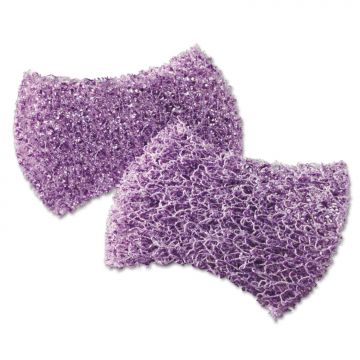 Extra Heavy-Duty Purple Scour Pad 2020, 2.8  x 4.5 x 1.2, Purple, 24/Carton