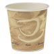 Single Sided Poly Paper Hot Cups, 4 oz, Mistique Design, 1000/CS