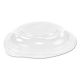 PresentaBowls Clear Dome Lids, 5.4" Diameterx1.1"h, 504/CS