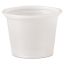 Polystyrene Portion Cups, 1 oz, Translucent, 2,500/CS