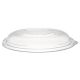 PresentaBowls Clear Dome Lids, 7.3" Diameterx1.1"h, Clear, 252 Lids/CS