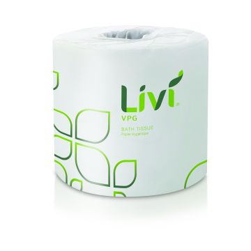 21724 Livi VPG 4.06x3.66' Bath Tissue 500 Sheets, 96 Rolls