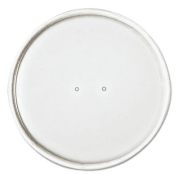 Paper Lids for 16 oz Food Containers, Vented, 3.9