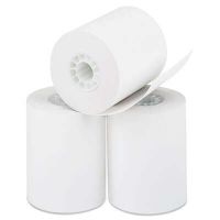 BPA Free Direct Thermal Printing Paper Rolls, 0.45" Core, 2.25" x 85 ft, White, 50/CS