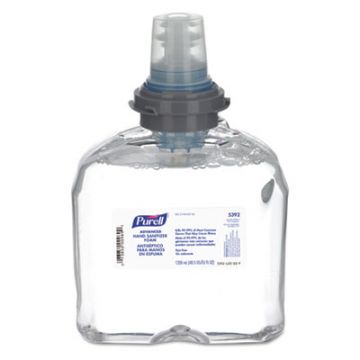 Advanced TFX Refill Instant Foam Hand Sanitizer, 1,200 mL, Unscented, 2/Carton