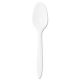 Style Setter Mediumweight Plastic Teaspoons, White, 1000/CS