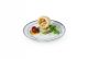 Silver Splendor®® White Plates with Silver Trim Detail, 6" Plate