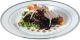 Silver Splendor®® White Plates with Silver Trim Detail, 9" Plate