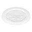 Polystyrene Cold Cup Lids, Fits 12 oz to 24 oz Cups, Translucent, 125/PK, 16 PK/CS