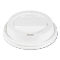 Traveler Cappuccino Style Dome Lid, Fits 10 oz Cups, White, 100/PK, 10 PK/CS