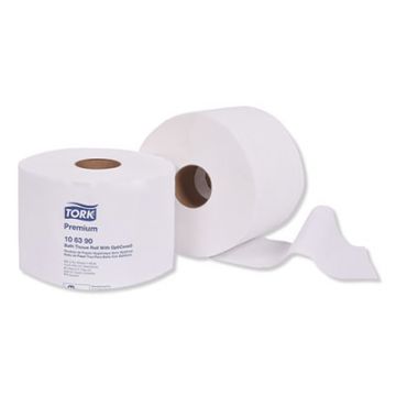 Premium Bath Tissue Roll with OptiCore®, Septic Safe, 2-Ply, White, 800 Sheets/Roll, 36/CS