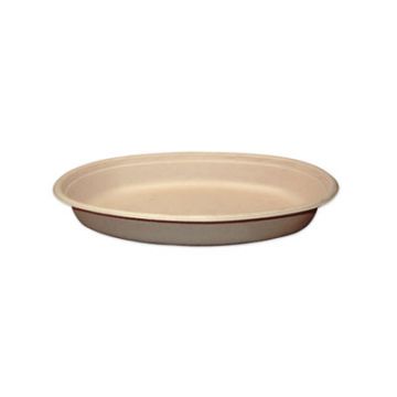 World Centric® Unbleached Plant Fiber Burrito Bowl, 9.7