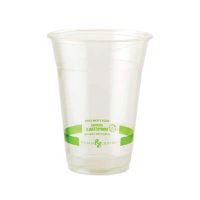 PLA Clear Cold Cups, 16 oz, Clear, 1000/CS