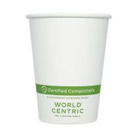 Paper Hot Cups, 12 oz, White, 1000/CS