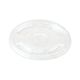 PLA Clear Cold Cup Lids, Flat Lid, Fits 9 oz to 24 oz Cups, 1000/CS