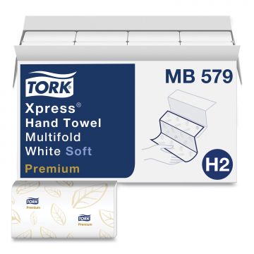 Premium Soft Xpress® 3-Panel Multifold Hand Towels, 9.13x9.5, 135/PK, 16 PK/CS