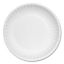 Green Label Paper Plates, 6" diameter, White, 100/PK, 10 PK/CS