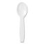 Polystyrene Taster Spoons, White, 3000/CS