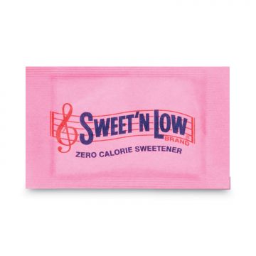 Sweet'N Low® Zero Calorie Sweetener, 1 g Packet, 2000 Packets/CS