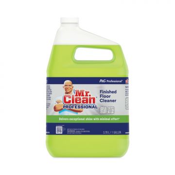 Finished Floor Concentrated Neutral Cleaner, Lemon Scent, 1 gal Bottle, 3/CS