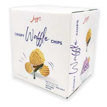 Jagger Cone Company Waffle Nachos™, Crispy Waffle Chips for Ice Cream Nachos, 5.5 lb.