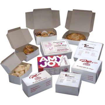 BOXit™ Lock Corner 1 Piece Bakery Box - 26" x 18 1/2" x 4"