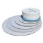 BOXit™ White Cake Circle - 6", Grease Resistant Coating