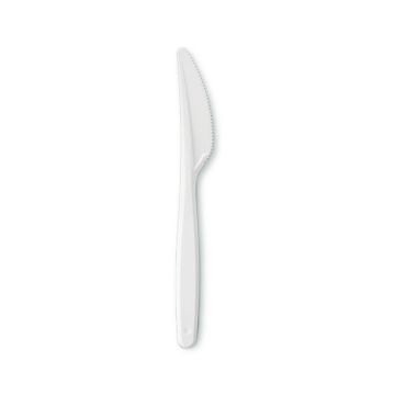 Cutlery Bistrot Heavy Weight Knife, White