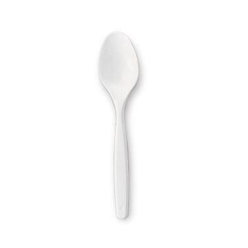 Cutlery Bistrot Heavy Weight Soup Spoon, White