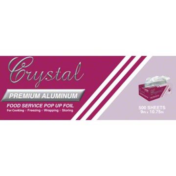 Crystal Ware® Interfold Foil Sheet - 9