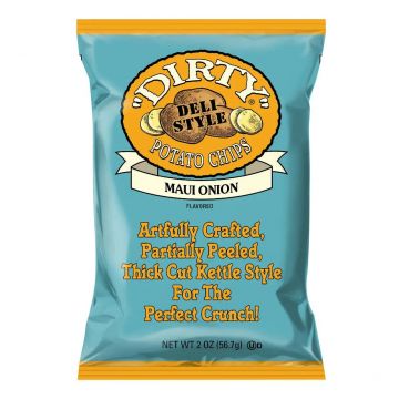 Dirty Chips Kettle Cooked Potato Chips - Maui Onion, 2 oz.