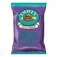 Dirty Chips Kettle Cooked Potato Chips - Salt & Vinegar, 4.75 oz.