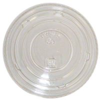 Fabri-Kal® Clear No Slot Lid For 16-24 oz. Cup