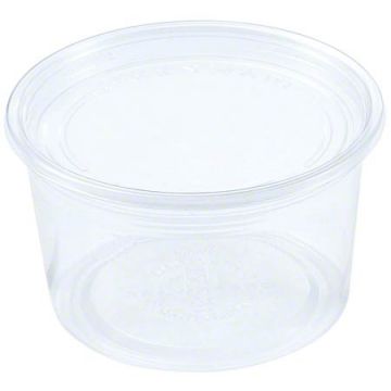 Fabri-Kal® Alur Clear Round Deli Container - 16 oz.