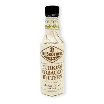 MULMEHË® Exclusive Recipe Guide and Fee Brothers® Turkish Tobacco Bitters Bundle, 1 Bottle