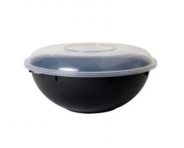 Round High Dome Polypropylene Lids 14" High Dome Lid, Polypro