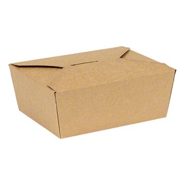 Inno-Pak® INNOBOX EDGE Take Out Carton - #8, Brown Kraft